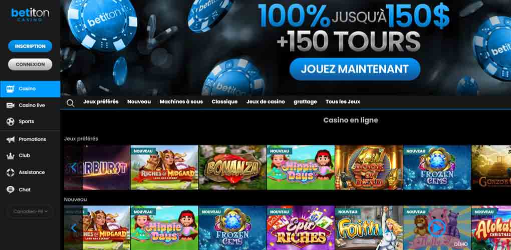 Casino en ligne Betiton