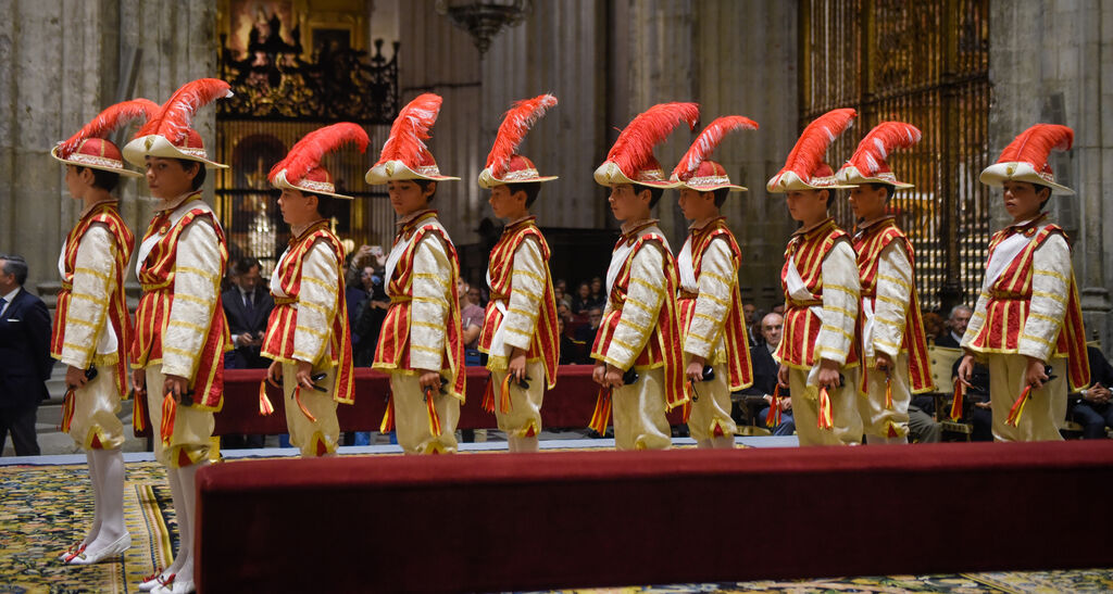 Photographies d'un inhabituel Corpus Christi à Séville