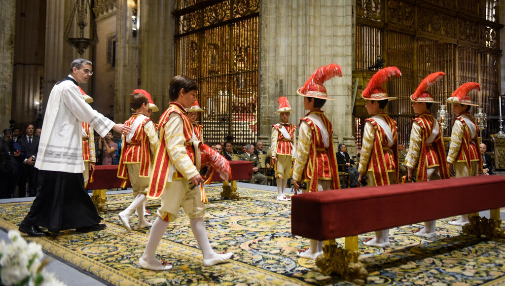 Photographies d'une Fête-Dieu insolite à Séville